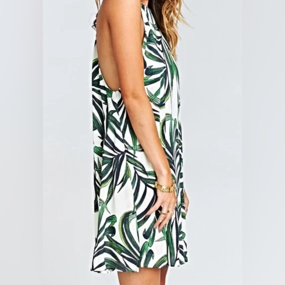 Show Me Your Mumu Women's Byron Dress Peruvian Palm Breeze Size L Large - Picture 5 of 6
